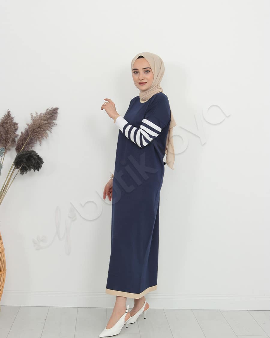 Mini-cepli-triko-elbise-mavi-4