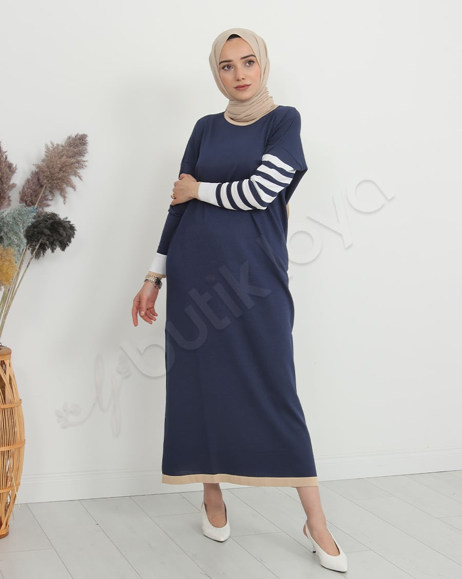 Mini-cepli-triko-elbise-mavi-8