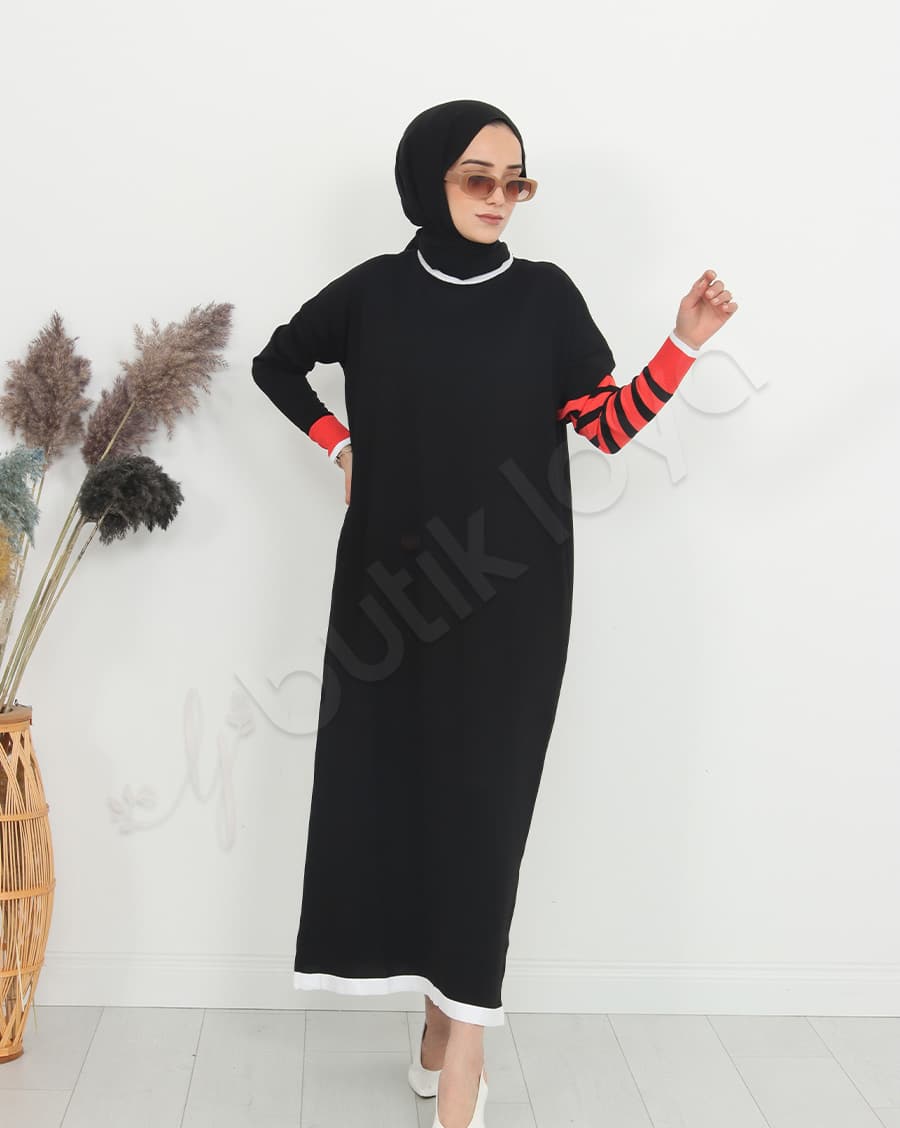 Mini-cepli-triko-elbise-siyah-5